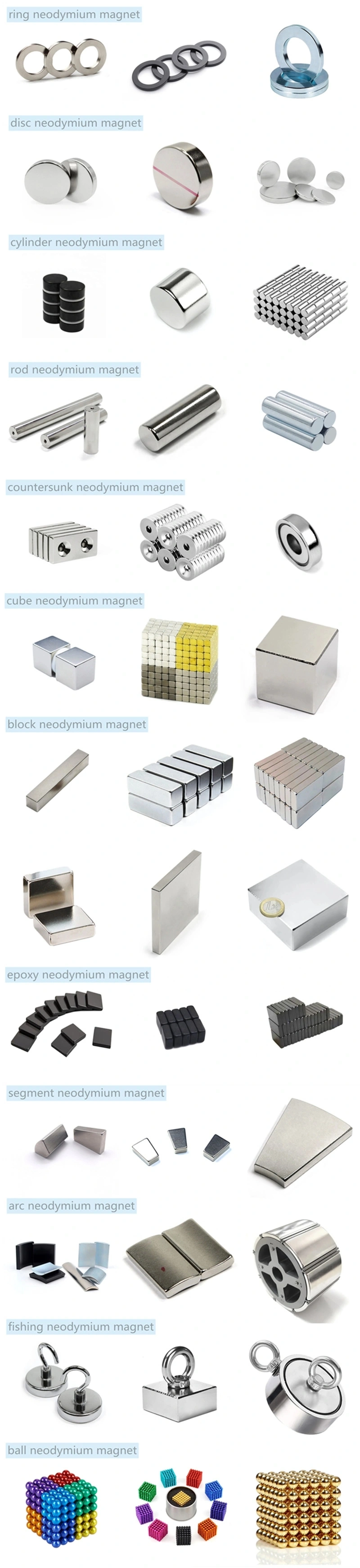 N52 NdFeB Magnetic Ring /Strong Neodymium Strong Magnet/Ring Magnet Neodymium Magnet Ferrite Core