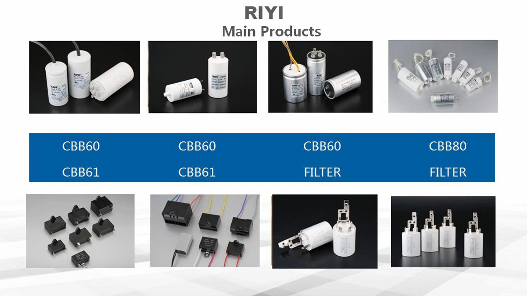 Cbb80 Capacitor for Lighting 2~80UF 250V, Lamp Capacitor