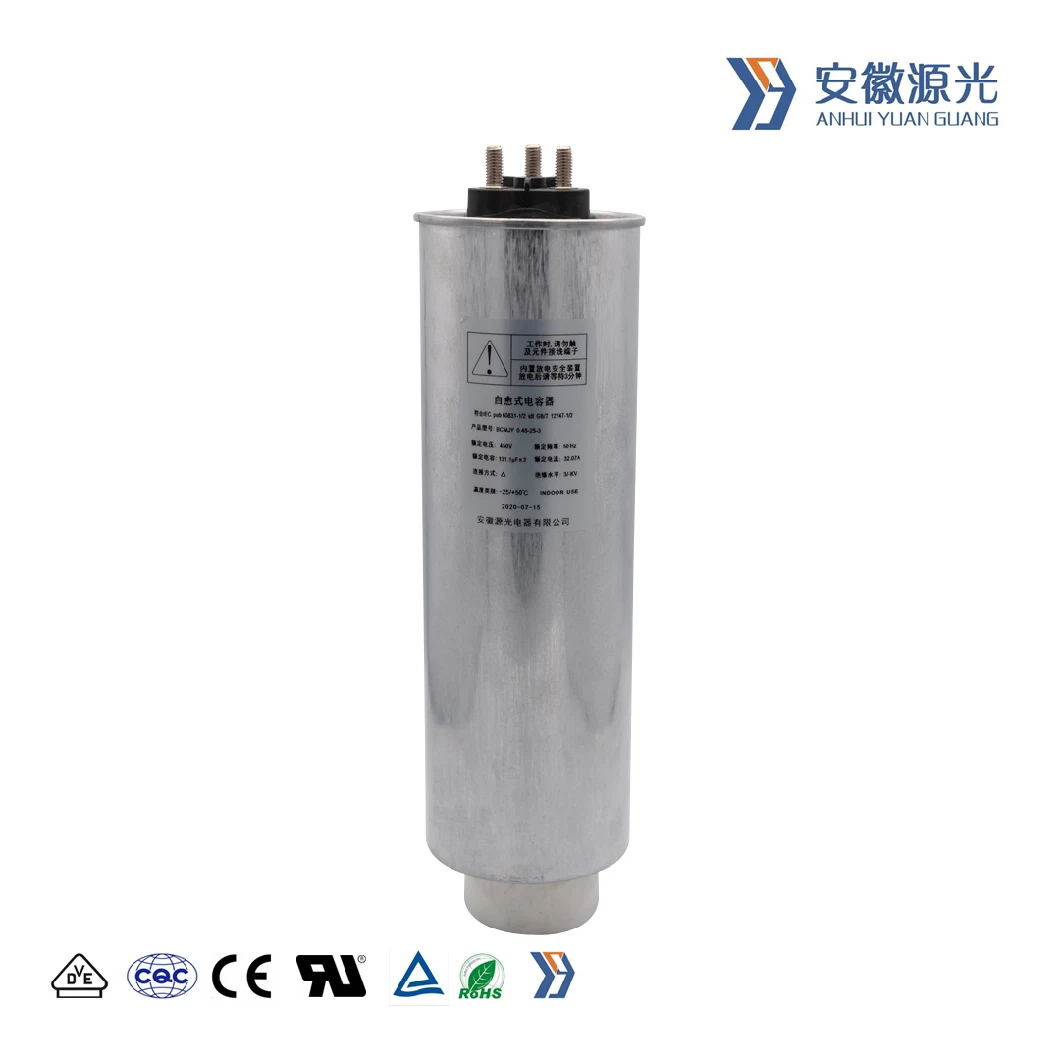 Customized Three Phase AC Filter Capacitor Power Capacitor 25kvar