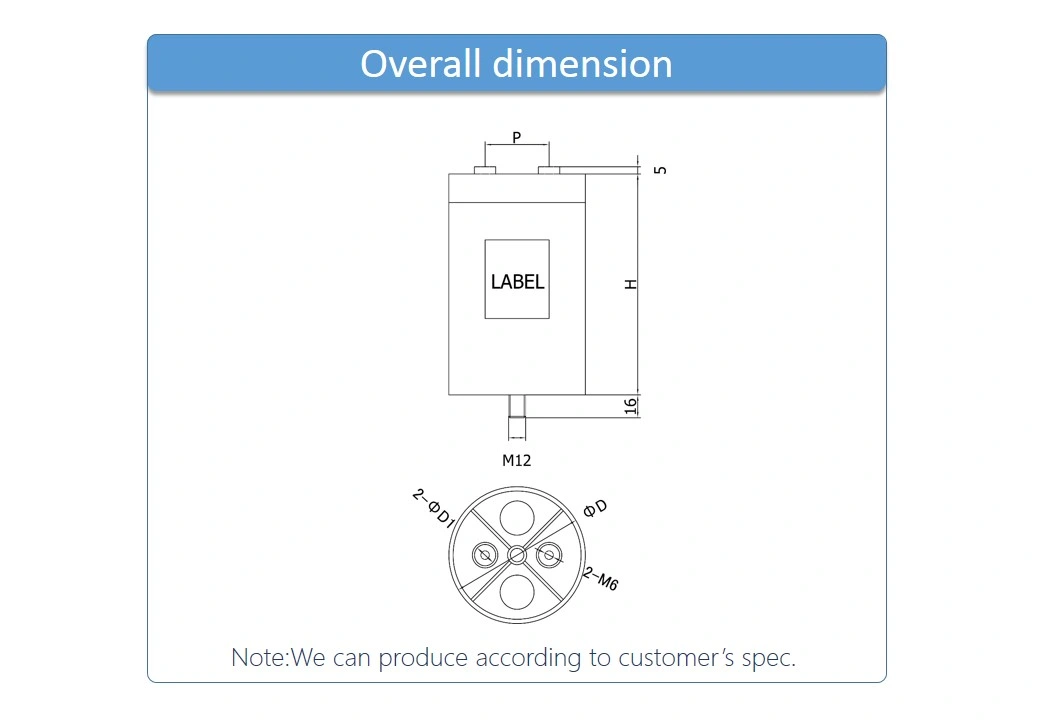 Cbb9FC Polypropylene Film DC-Link Capacitor