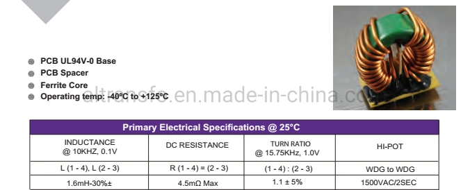 High Frequency Toroidal Choke Power Coil Inductor