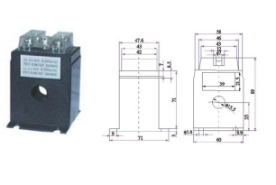 Cp-4 Encapsulated Interposing Current Transformer From Heyi